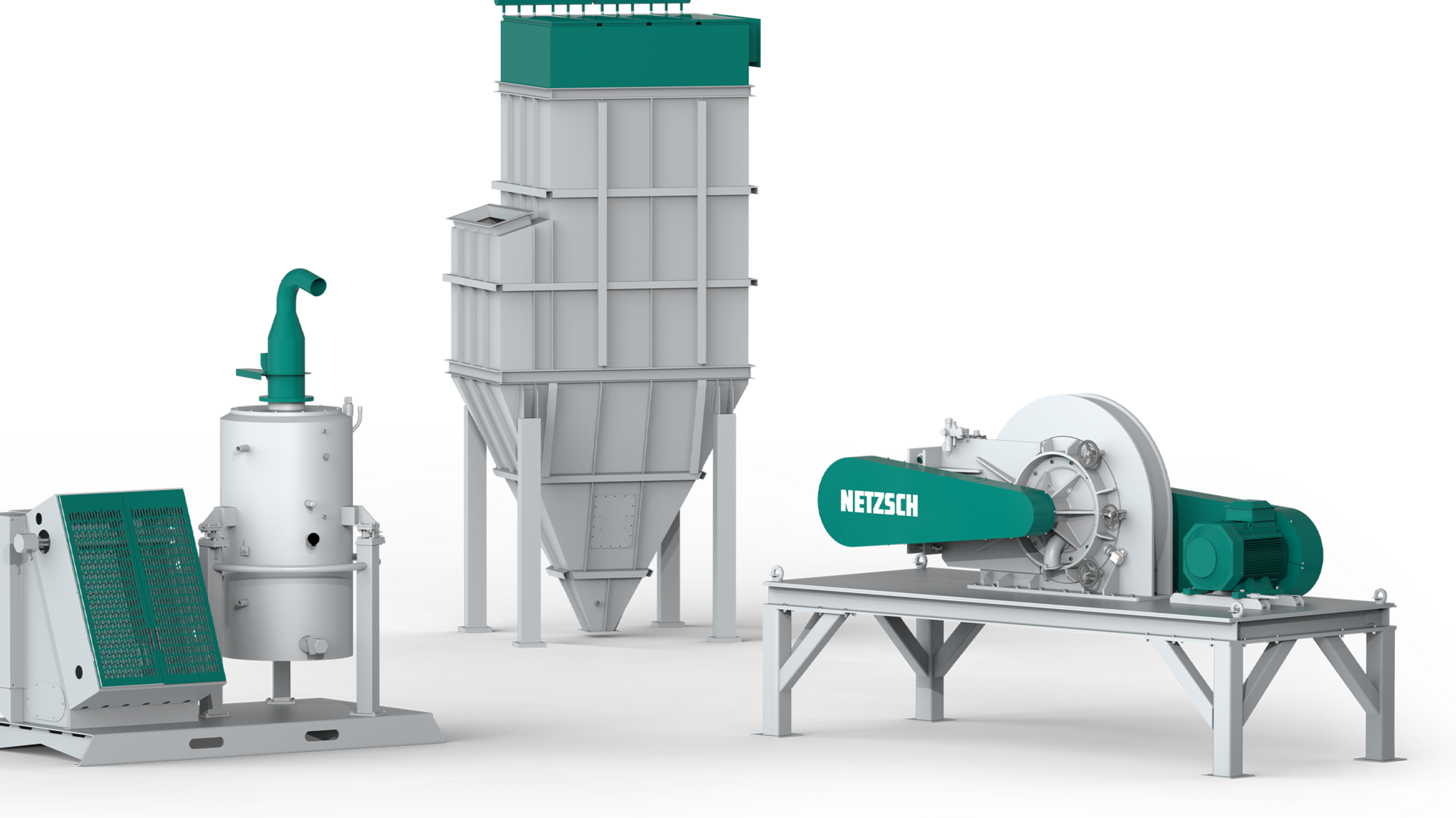 Sistemas de minerais - NETZSCH Grinding & Dispersing