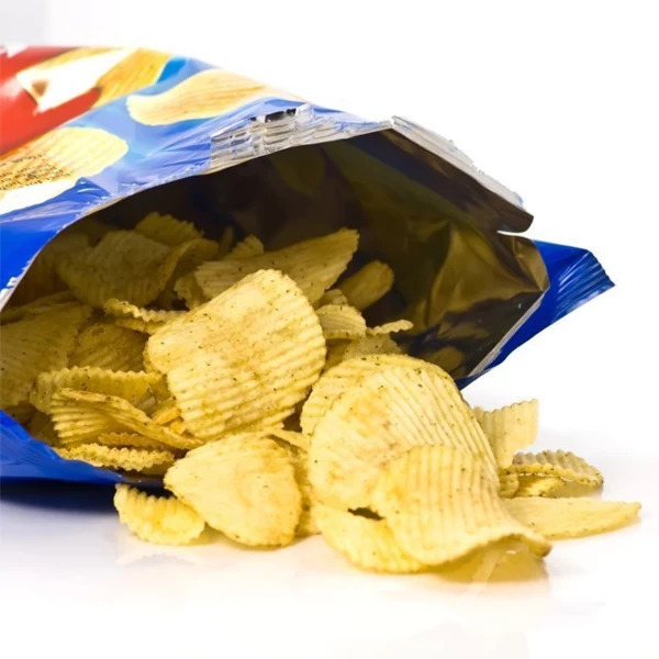 Open Chips bag