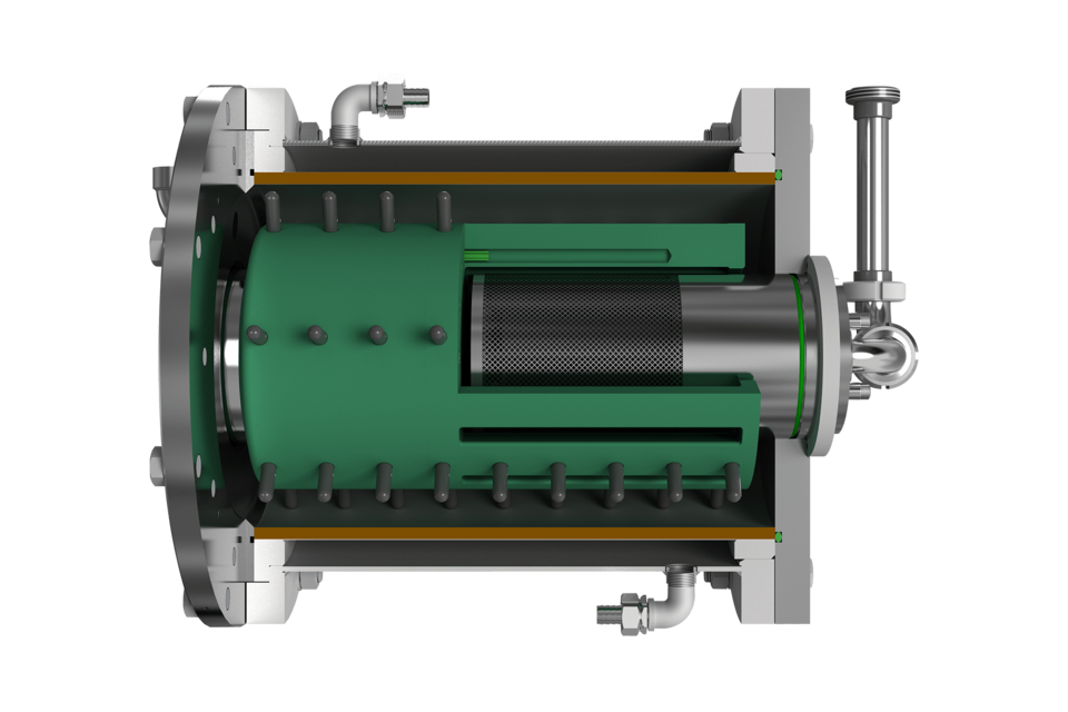 Laboratory Agitator Bead Mill LabStar NETZSCH Grinding & Dispersing