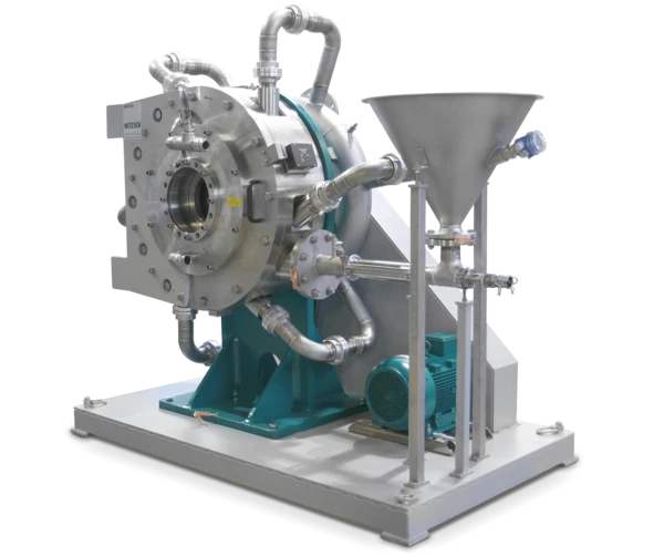 Molino de chorro de lecho de alta densidad ConJet 71 presenta una avanzada tecnología de molienda con un diseño metálico distintivo y una estructura tridimensional.